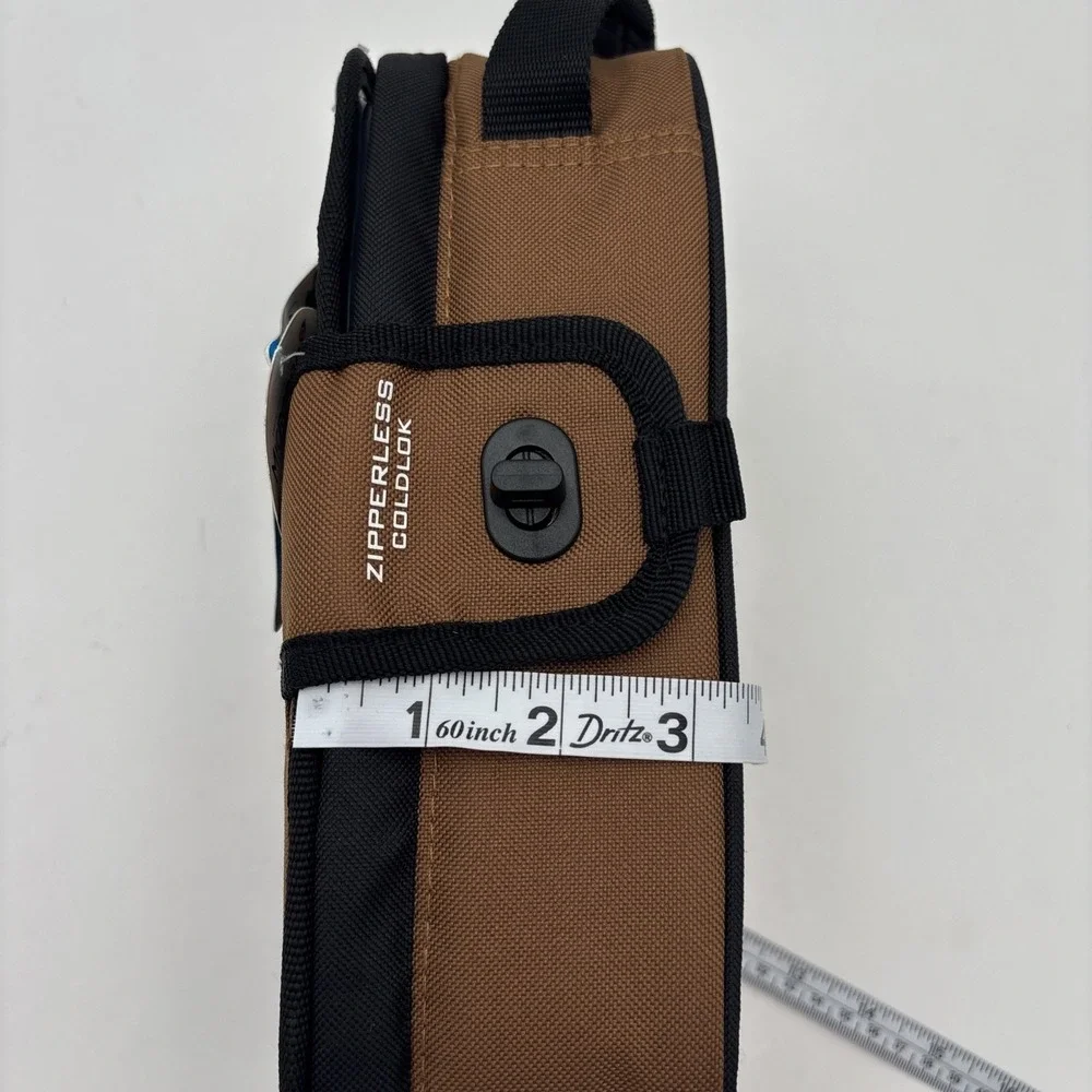 COLUMBIA Zipperless Hardbody Lunch Pack Coldlok Built-in Lunch Coffee